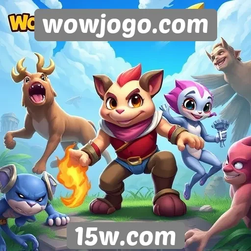 Principais categorias de jogos disponíveis em wowjogo.com