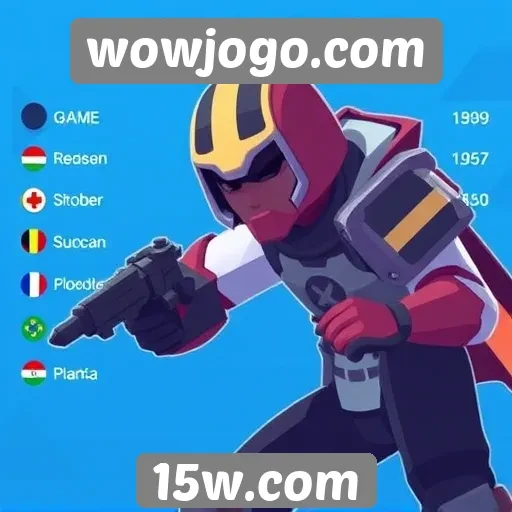 Desempenho dos jogos mais populares na plataforma wowjogo